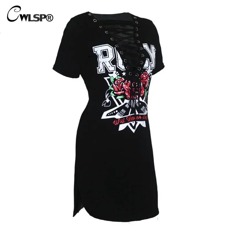 Punk rock store t shirt dress