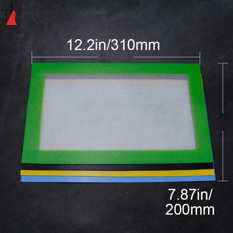 NonStick Silicone Dab Mats For Wax 2031cm Silicone Baking Mat Dab Oil Bake  Dry Herb Kitchen Baking Mat8889329 From Qcvf, $11.06