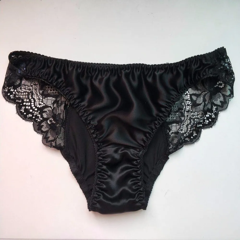 100% Real Silk Panties Women Seamless