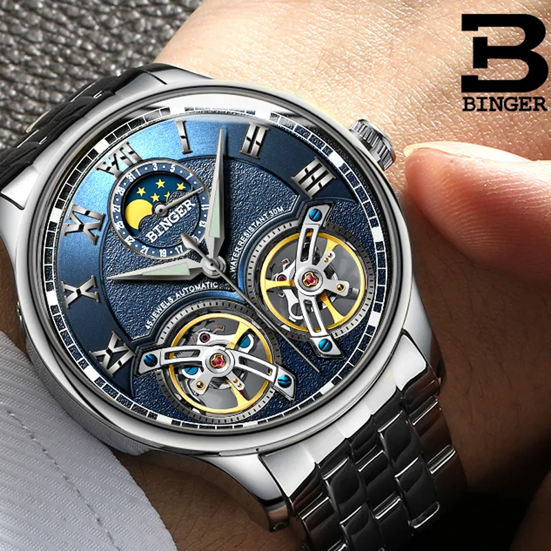 Binger double on sale tourbillon