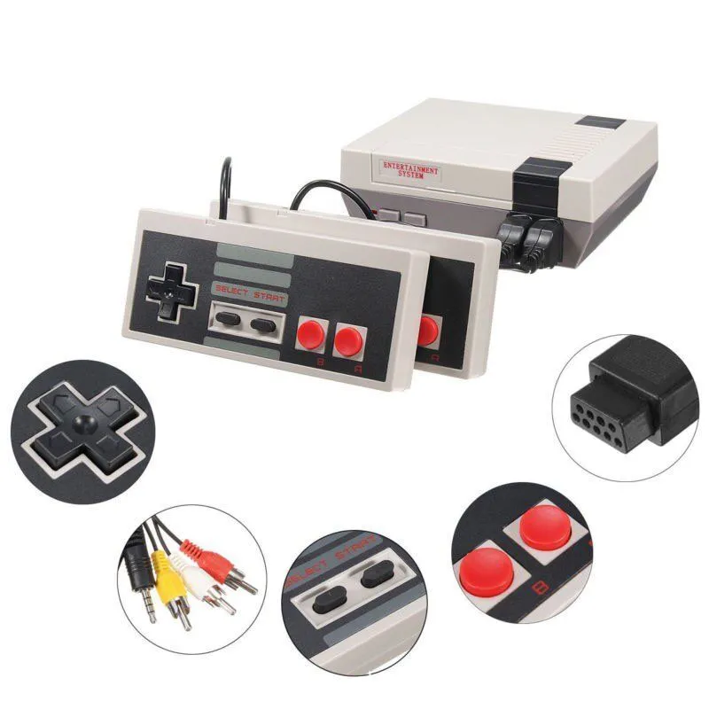 Den nya videospelet Mini Game Console kan lagra 500/620 spel Nes och Retail Boxs