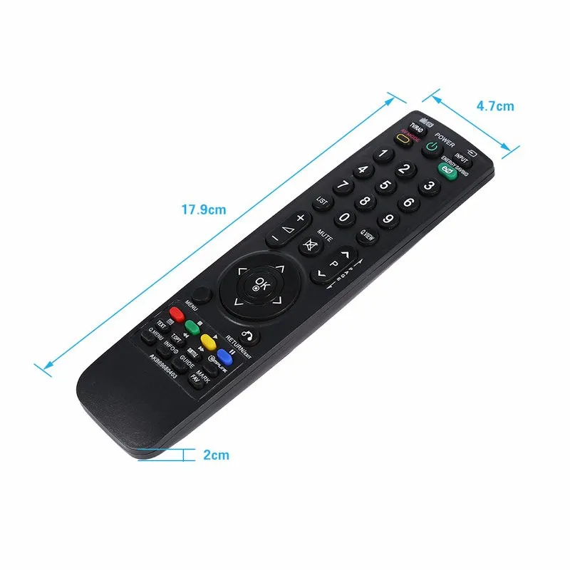VBESTLIFE New Remote Control Controller Replacement for LG Smart LCD LED 3D AKB69680403 32LG2100 32LH2000 32LH3000 32LD320 3D TV Rated 5.0 /