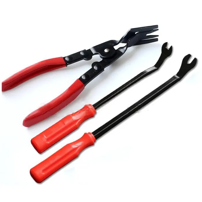 CAR Auto Upholstery Tools Strong Nylon Door Molding Dash Panel Trim Tool Kit Clip Pliers Fastener Remover