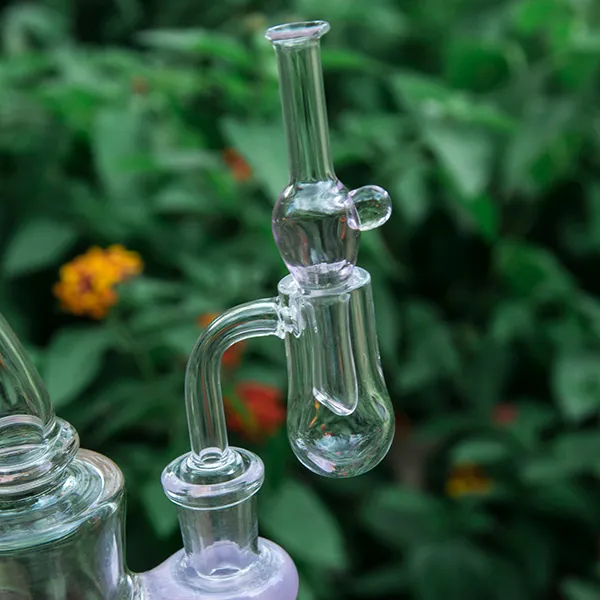 4mm Quartz Banger Glass Carb Cap Flat Top Round Bottom OD: 20mm Man Kvinna 10mm 14mm 18mm Joint Dab Oil Rigs