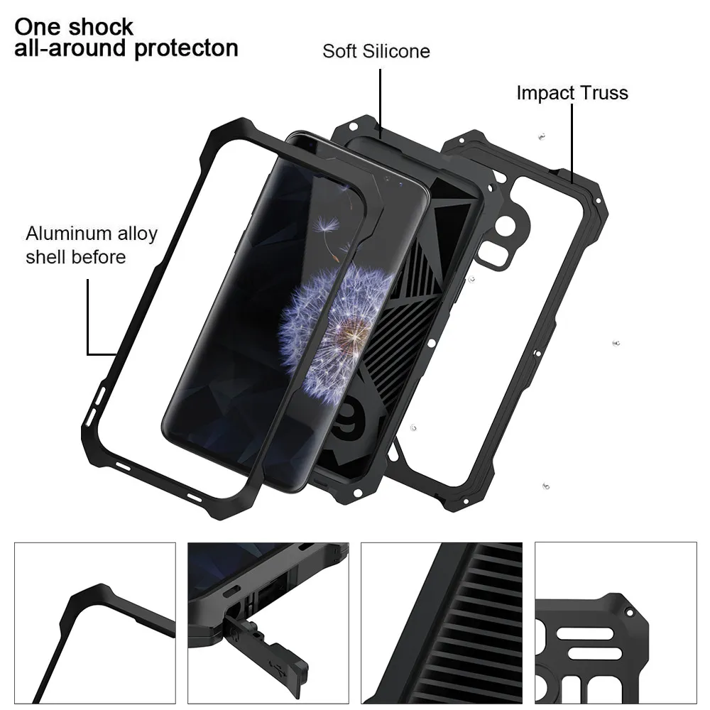 Телефон случае объектив для Samsung S9 плюс защитная задняя крышка с 3 отдельных внешних объектива широкоугольный рыбий глаз макро сотовый телефон объектива случае