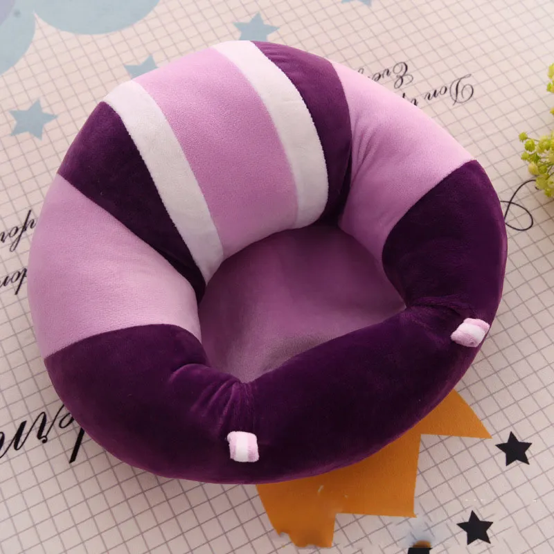 Sedie da pranzo neonati Supporto neonati portatile Sedili morbidi sedili auto peluche cuscini cartone animato sedili bambini divano i C36832979289