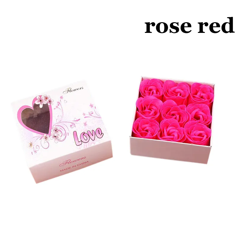 Nouvelle simulation Rose savon fleur cadeau romantique fait à la main cadeaux de mariage pour les invités et les enfants pour la fête des mères Saint-Valentin