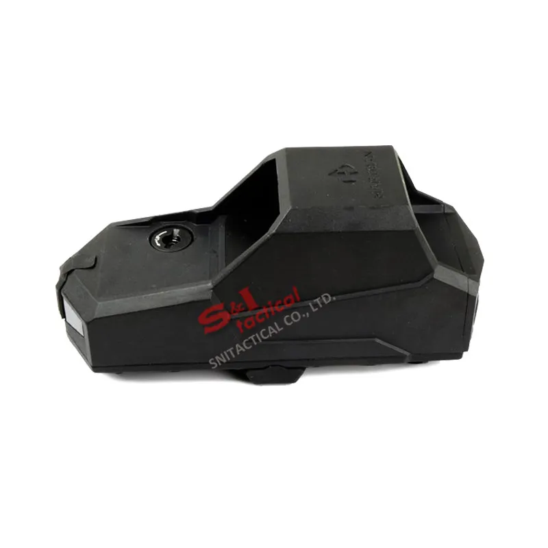 Tactical Hartman MH1 Red Dot Sight Reflex Grootste veldbereik met snelle detach en USB-oplader voor Jachtlucht Zacht zwart