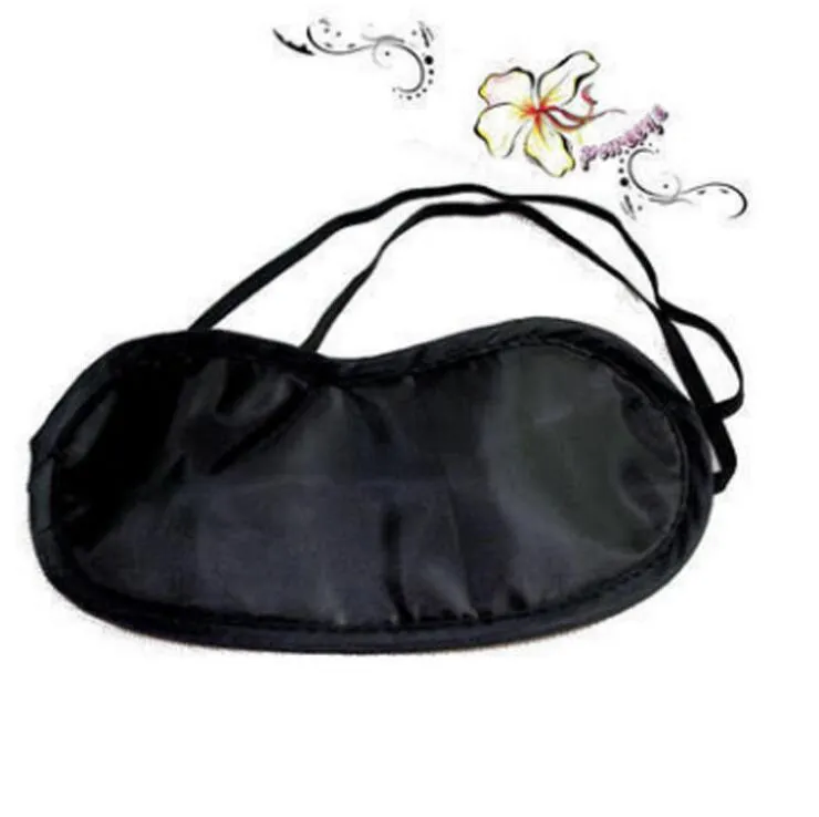 Sleep Mask Eye Mask Shade Nap Cover Blindfold Sleeping Sleep Travel Rest Fashion Wholesale Black Colors