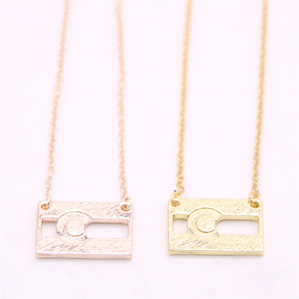 Colorado flag pendant necklace Semi-Hollow Body rectangle necklaces designed for women Retail and wholesale mix