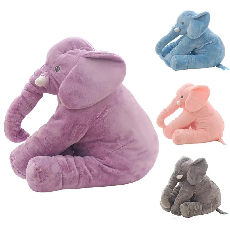 Oreiller De Soutien Cervical Enfant – Éléphant Rose – Collection Bébé Calplush – Neuf