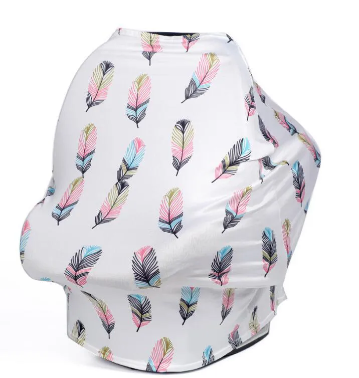 Baby Car Seat Canopy Cover Breastfeeding Nursing Scarf Cover Up Apron Shoping Cart Infant Stroller Sleep Buggy Nursing Cover Blowout