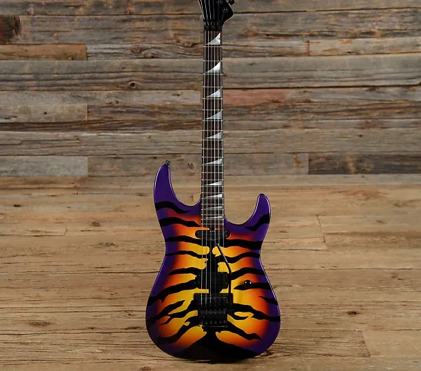 Warlock Electric Guitar From Japan George Lynch Tiger Stripe