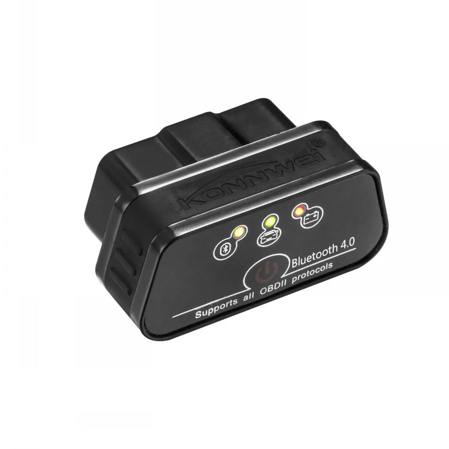 ELM327 OBD2 Bluetooth 4.0 Adapter für IOS Auto Diagnose Scanner OBD2 Bluetooth ELM 327 OBD 2 Auto Scanner KONNWEI KW901