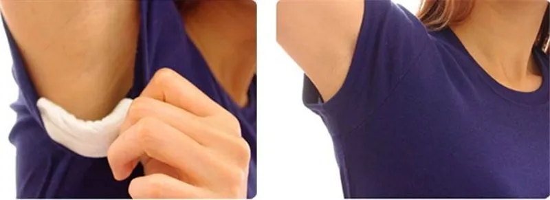 Summer Deodorants Cotton Pads Underarm Armpit Sweat Pads Dress Disposable Stop Sweat Shield Guard Absorbing 