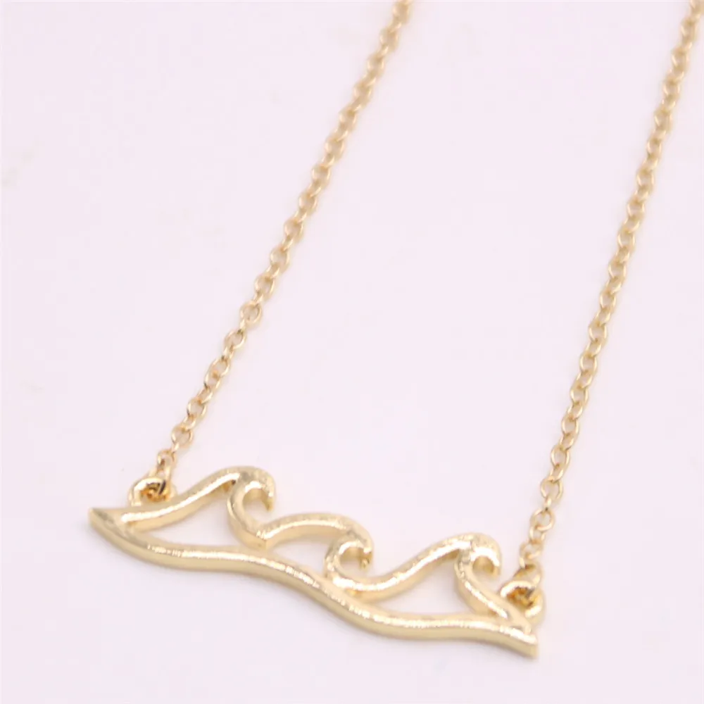 South American style pendant necklace Wave form necklace attractive gifts for women Retail and whole mix2729864