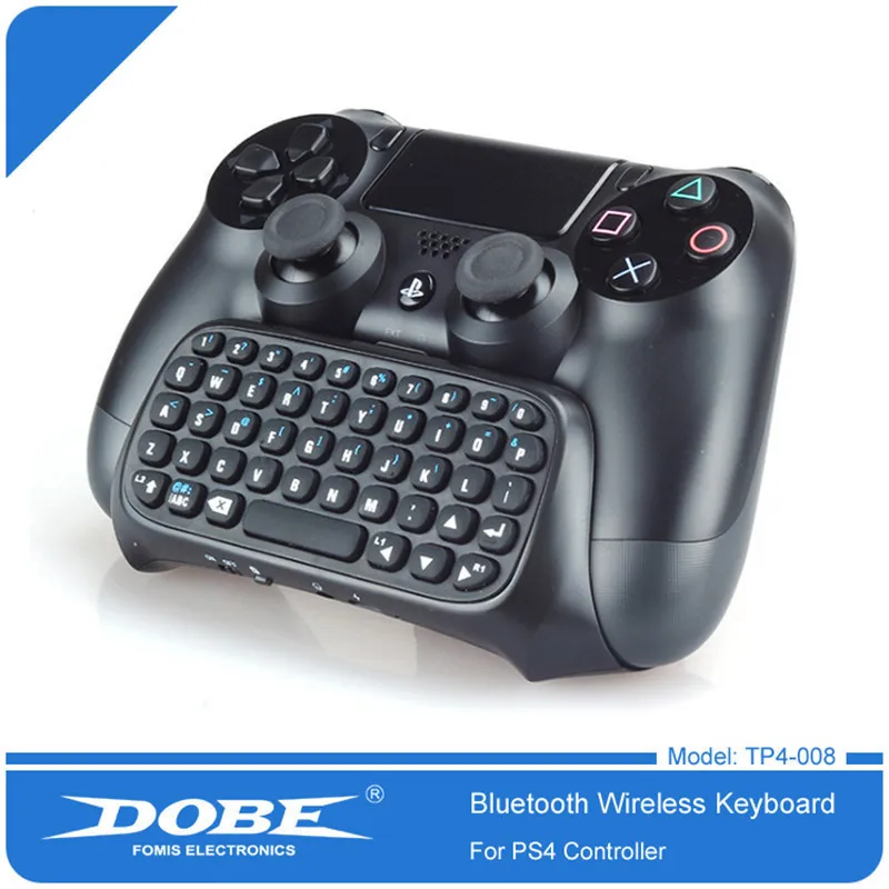 Dobe trådlöst Bluetooth -tangentbord PS4 -hantering av spelkontroller för Sony PlayStation PS 4 lot8254698