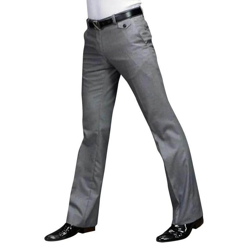 Pantalones acampanados clearance 2018 hombre