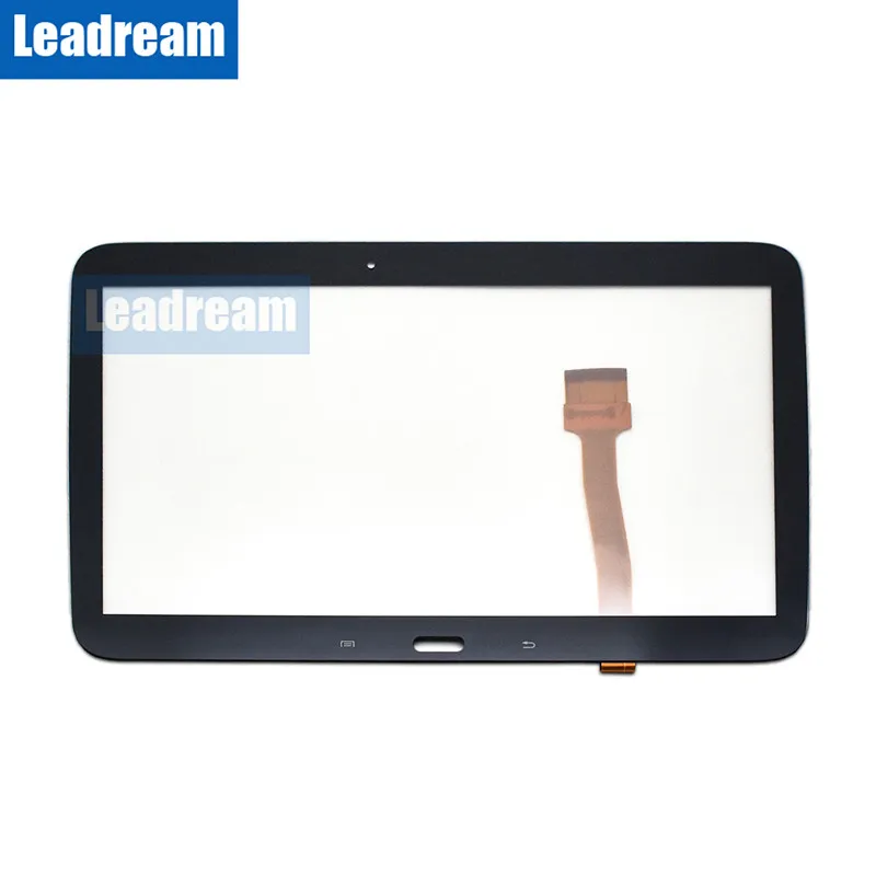 Lente di vetro del convertitore analogico / digitale del touch screen con nastro il Samsung Galaxy Tab 4 10.1 T530 T531 DHL libero