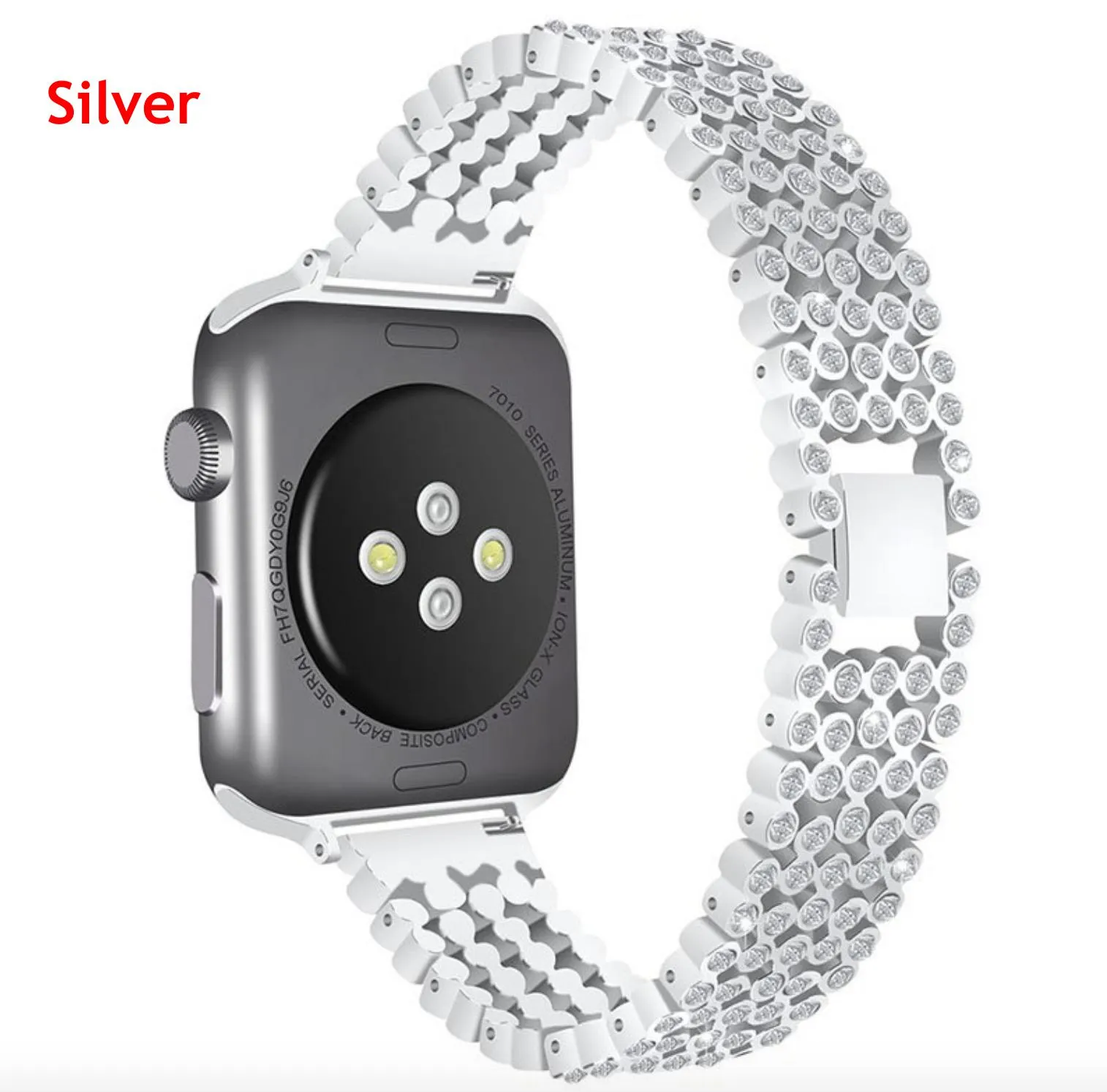 Bracelet à maillons pour bracelet Apple Watch 44mm / 40mm iwatch série 4 Bracelet en acier inoxydable pour anciens clients Haute qualité et prix bas