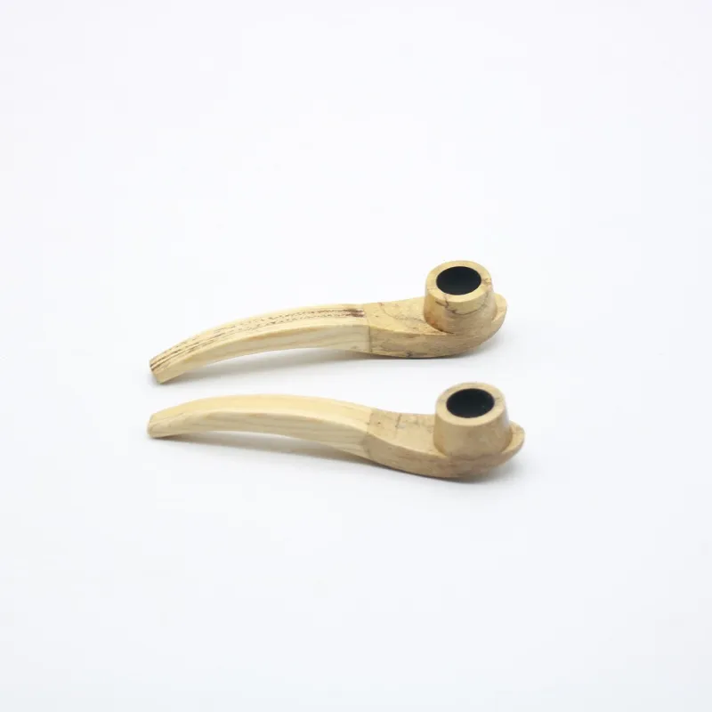 Mini tuyau en bois massif longueur 109.5mm personnalité créative fumer tuyau de tabac fait à la main Simple tuyau court accessoires