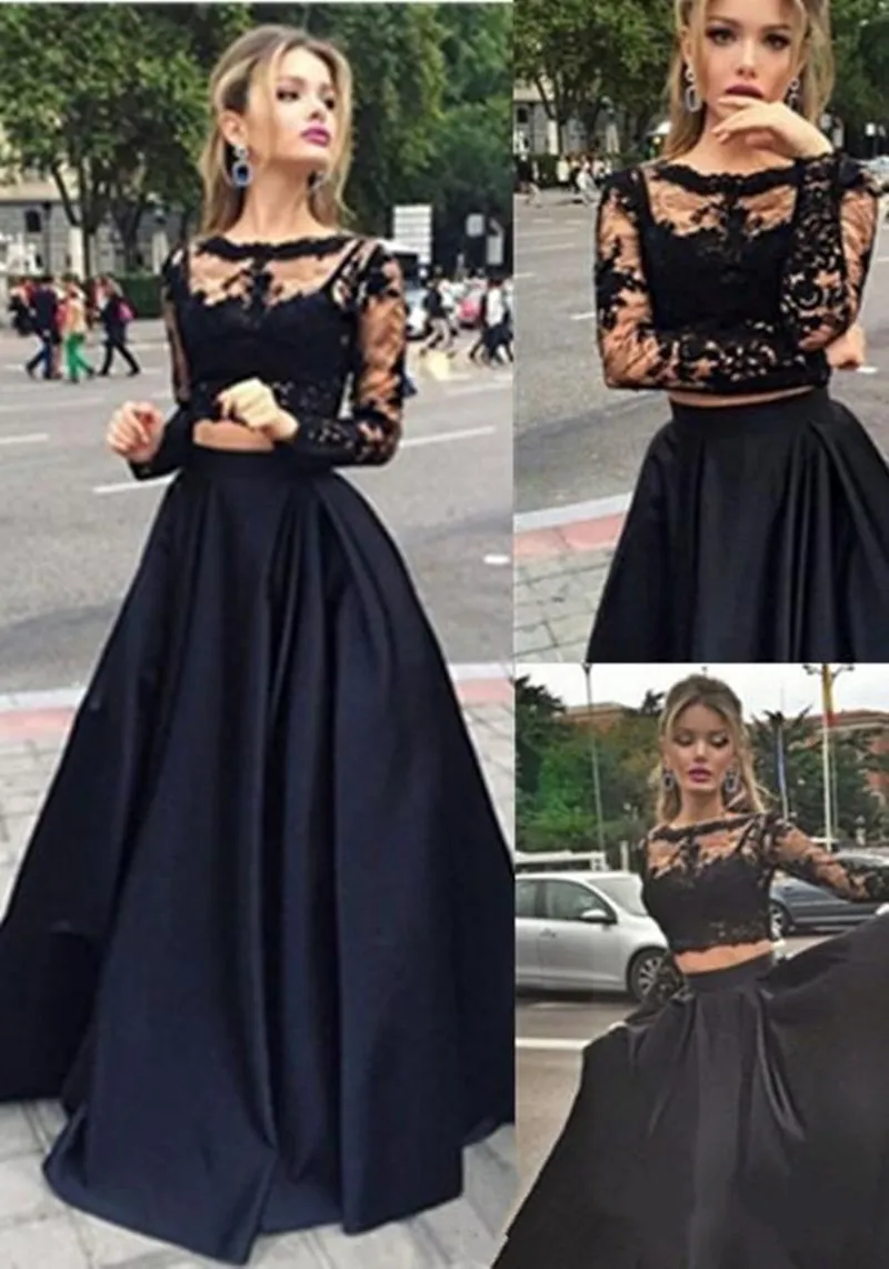 Vestidos de noche 2 piezas online
