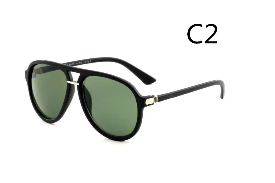 2018 Neue Marke Italien klassische Marke 0015 Sonnenbrille Frau Biene Design Mode Sonnenbrille gute Qualität Mann fahren Sonnenbrille MOQ = 10