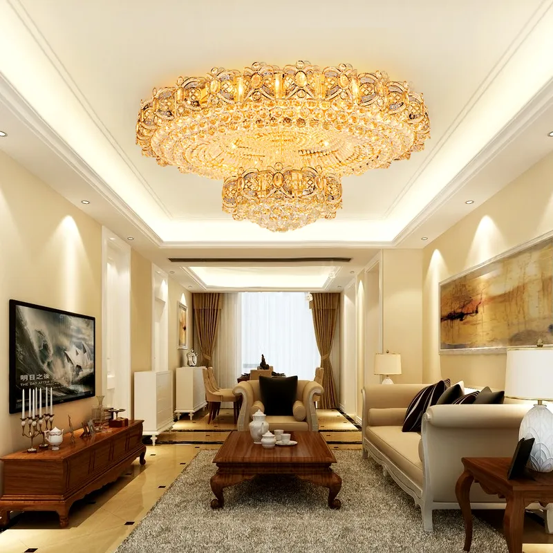 Gold colour ceiling lights clearance