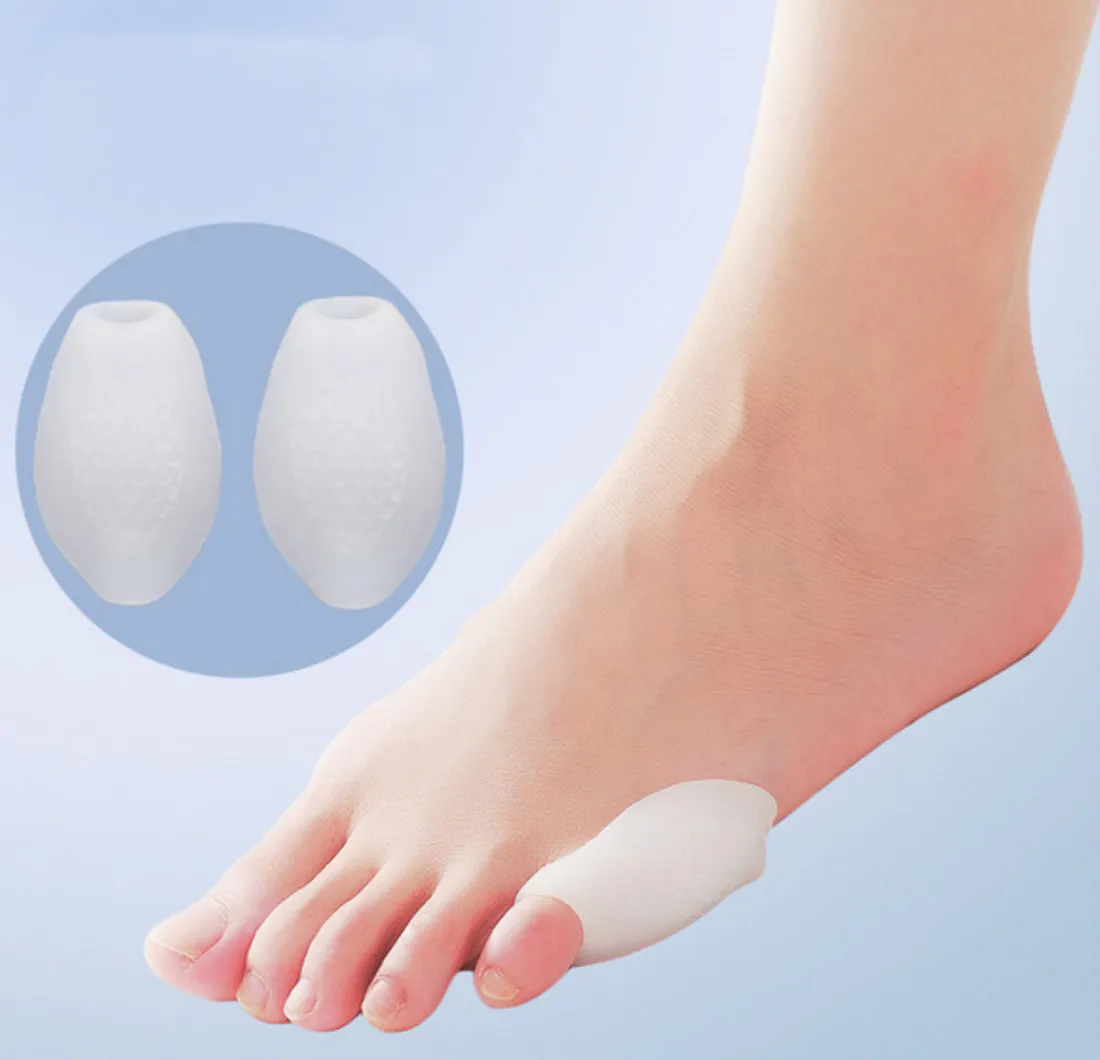 Elitzia ETFT013 Foot Care Hallux Valgus Silicone Little Toe Separator Usage quotidien