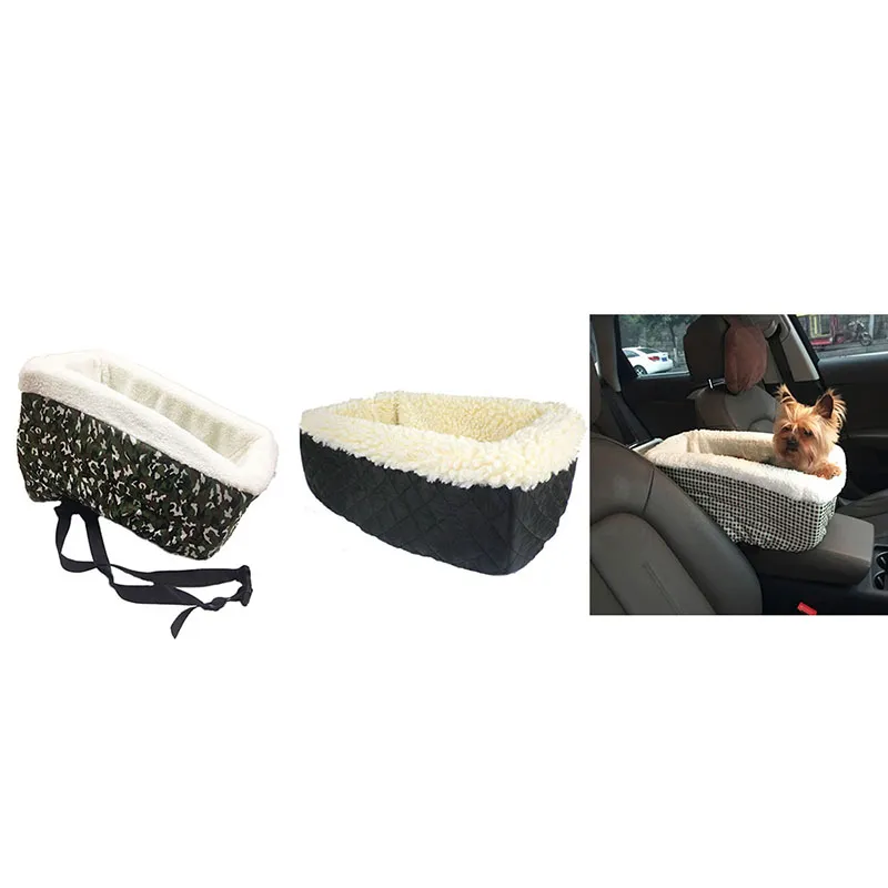 Universal Vehicle Pet Seat Cover Nonslip Quilted Pet Hammock Car Carrier Carrying Dog Bags voor kleine honden Outdoor Travel Safety Car Supplies