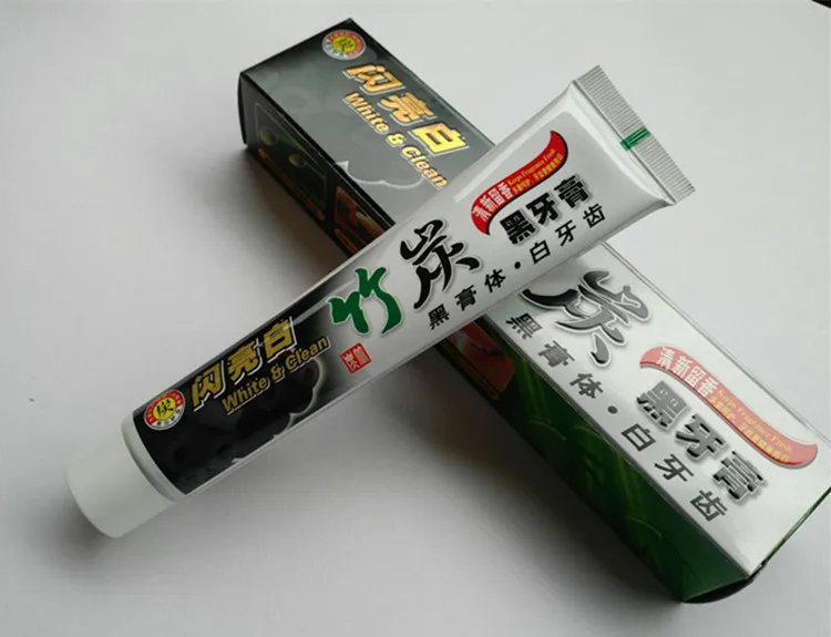 Drop Shipping new charcoal toothpaste black tooth paste bamboo charcoal toothpaste oral hygiene tooth paste in stock