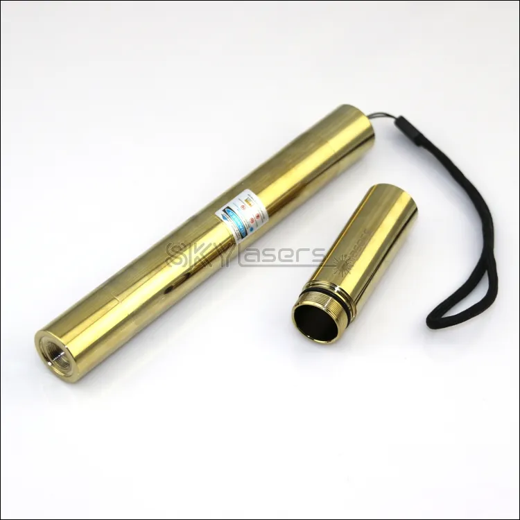 Puntatore laser blu a fuoco regolabile da 450 nm 10 miglia più potente oro placcato con tappi da 5 stelle 2x18650 bicchieri di caricabatterie Bettery Alluminu6719447