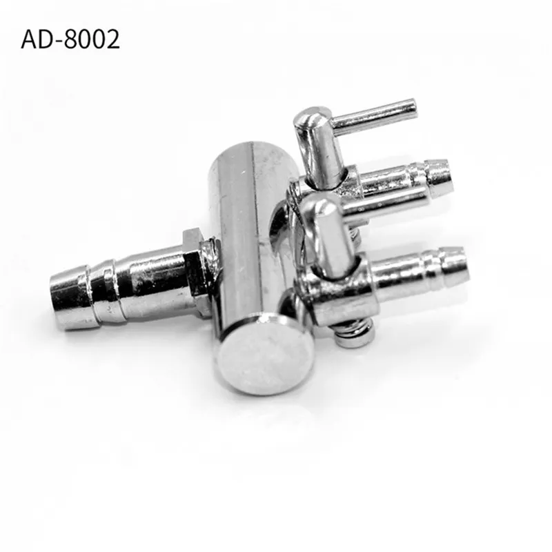 2/4/6/8/10/12 Way Stainless Steel Aquarium Fish Tank Air Flow Splitter CO2 Control Valve Switch Inline Manifold Taps Air Pump Accessories