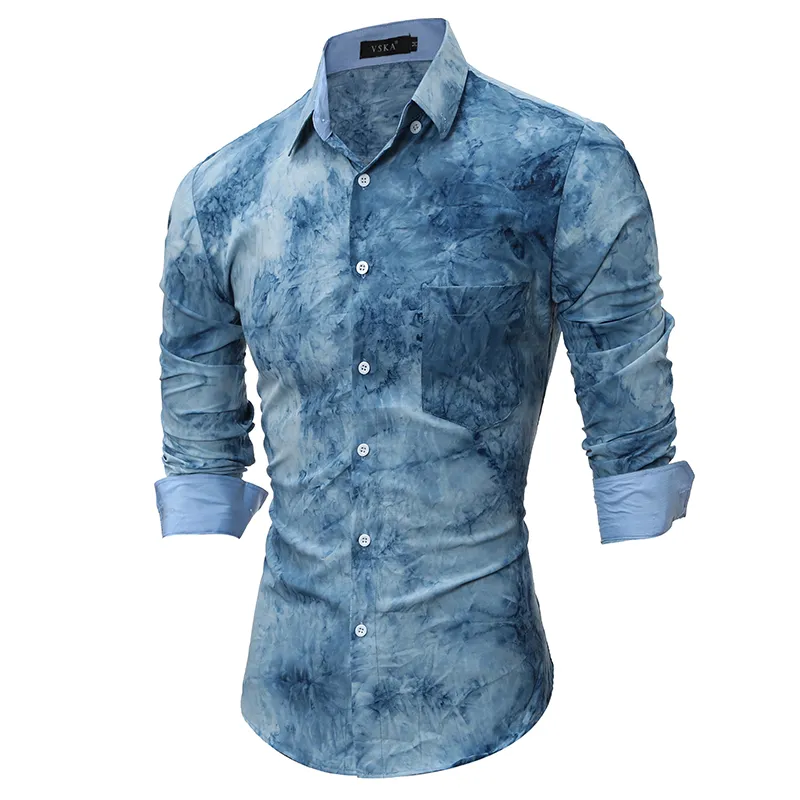 Chemise à carreaux à manches longues pour hommes, nouveaux vêtements, qualité supérieure, imprimé, Slim, pour les affaires, mode, chemisier blanc SCOL