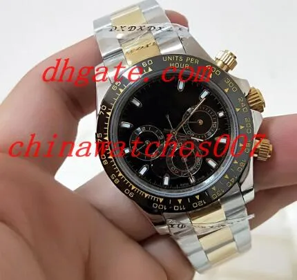 뜨거운 판매 고급 남성 패션 시계 40mm 화이트 다이얼 NO 크로노 그래프 날짜 사파이어 화이트 다이얼 시계 자동식 남성용 시계 classic watch2 col