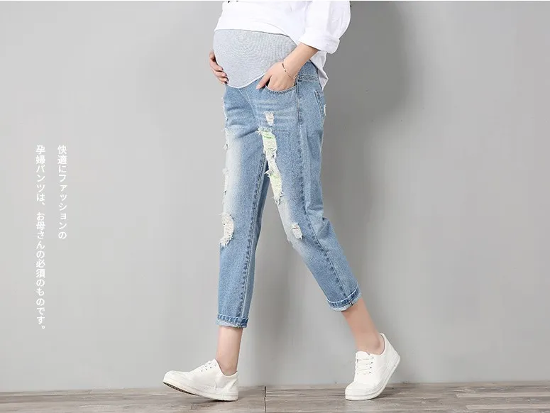 Jeans embarazo Pantalones de maternidad Bottalle para embarazadas Pantalones de Legging Legging Ropa