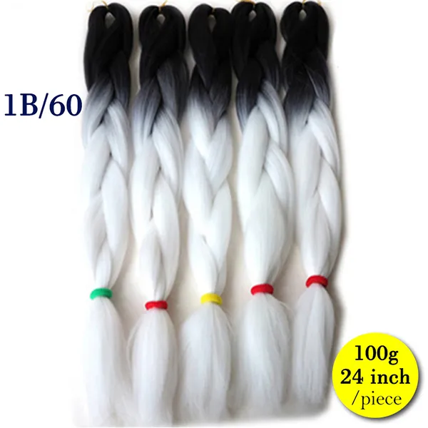 Buy Wholesale China 1 Pack Large Stock 200+ Colors Ombre Jumbo Braid  Synthetic Hair Extensions & Jumbo Braid Synthetic Hair Extensions at USD 20