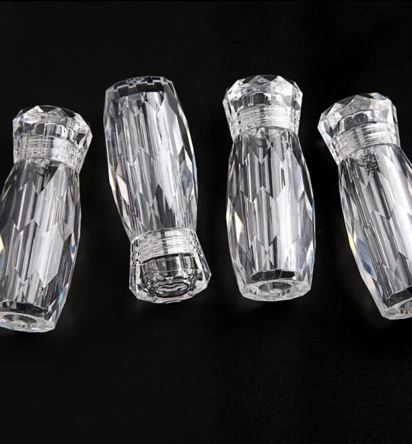 Pot de stockage vide en acrylique transparent de 5ML 5G avec couvercles à vis pour perles, Nail Art, perles de caviar, paillettes, crème de voyage pour cosmétiques
