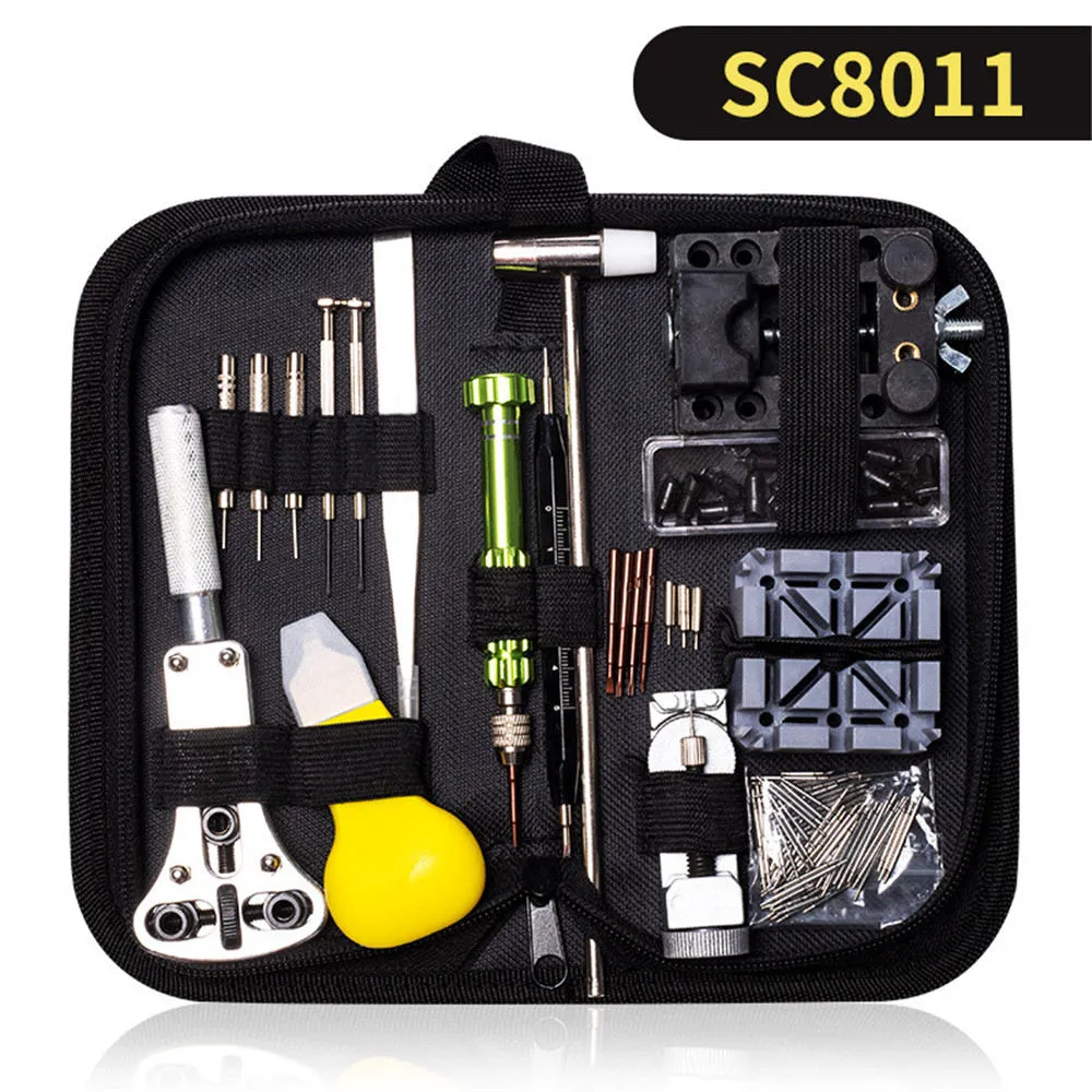 Kit De Réparation Montres 147 Pièces - Tournevis Horloger + Outils Changement Pile - Neuf Avec étiquettes