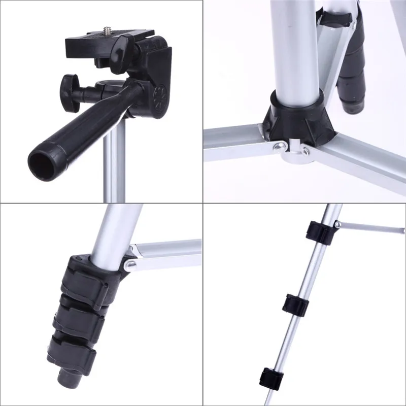 Держатель профессиональной камеры Tripod для телефона для телефона iPad Samsung Цифровая камера + таблица / для ПК + держатель телефона + нейлоновая сумка для переноски