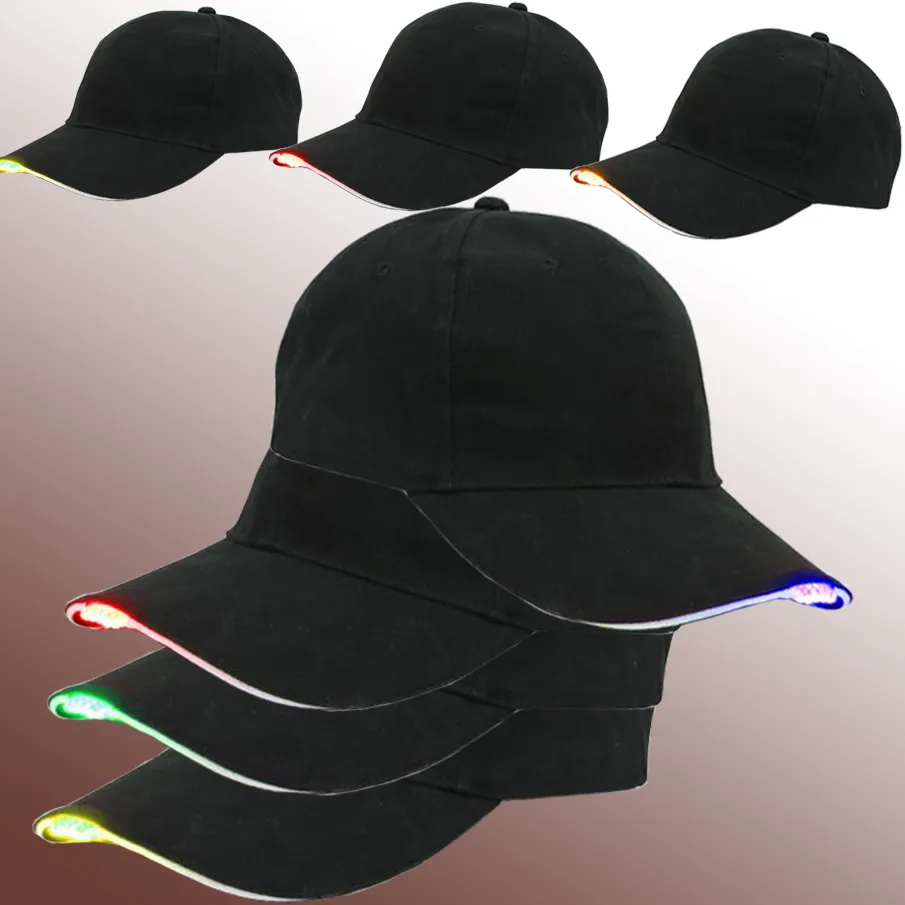 Flashing led baseball cap hot sale