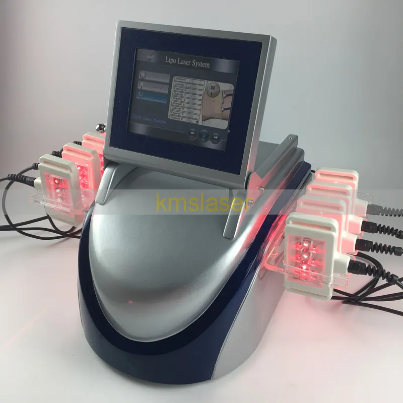 Brand New Remoção de Fat Lipolaser 650nm Celulite Redução Beleza 40MW Diodo Laser Lipolysis Body Slimming Machine