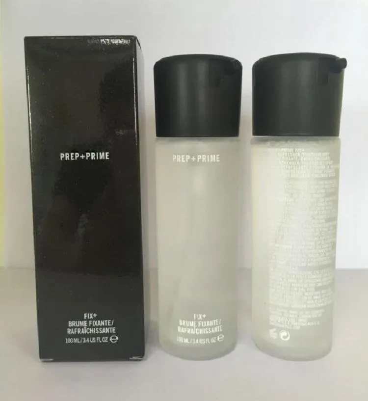 El más nuevo Makeup Prep Prime Fix BRUME FIXANTE / RAFRAICHISSANTE 100ML Fixer Finishing Setting Spray Silicona natural de larga duración envío gratis