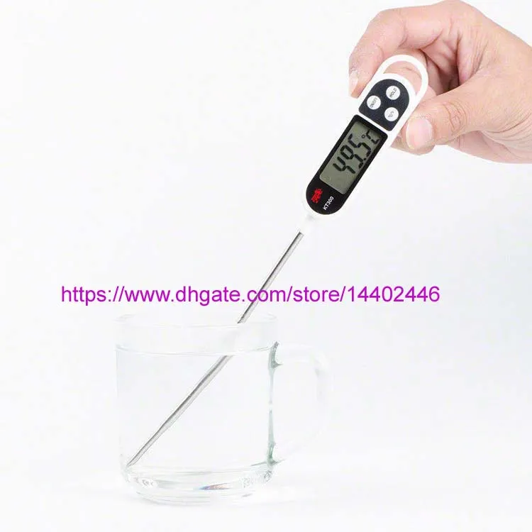 Termometro Per Carne Per La Cottura Di Alimenti, Termometro Con Sonda Per Grigliare Carne Barbecue Acqua Latte Vino Liquidi Con 7 Temperature Preimpostate 87697136