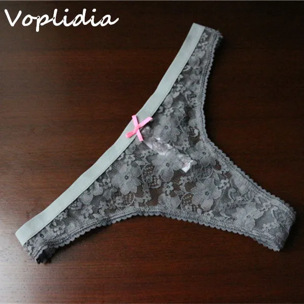 Voplidia Underwear Women Plus Size Sexy Lingerie Thongs And G String Lace Panties  T Back Seamless String G String PM016 S923 From 50,9 €