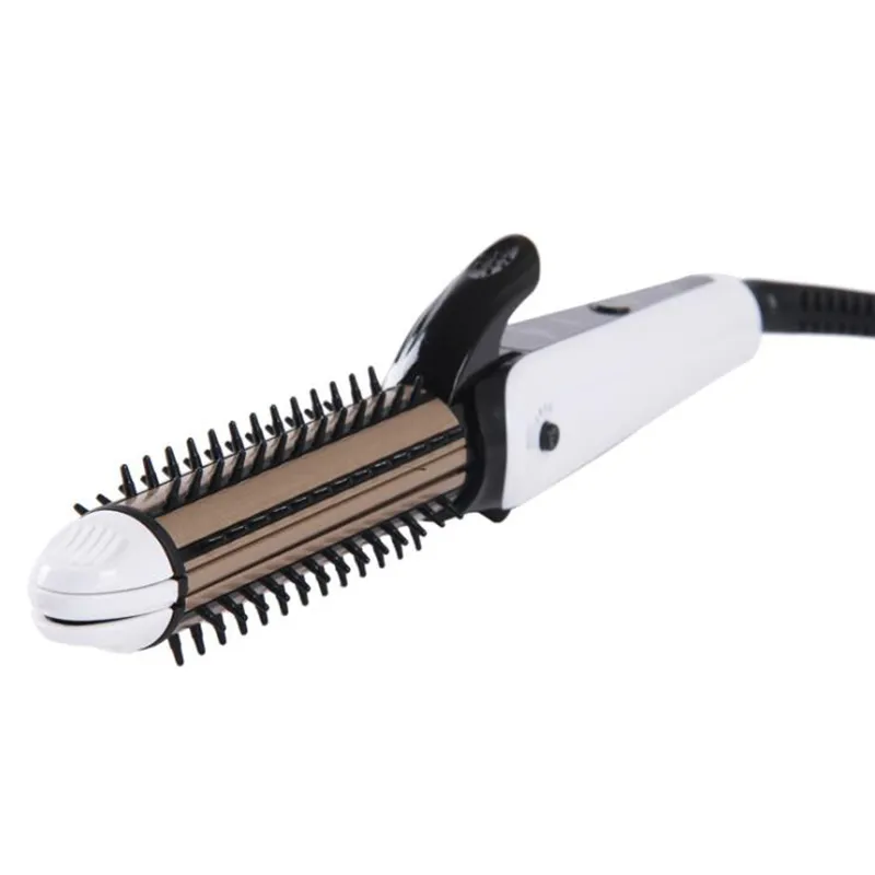 Three-in-one Hair Straightener Curling Irons Straightening Corrugation Board Curling Styling Tools Fries Hair Curlers shippin214Z