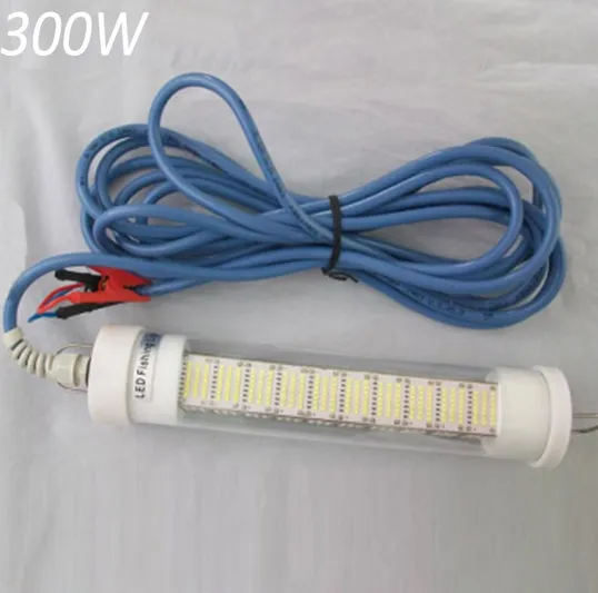 낚시 미끼 조명 LED 녹색 낚시 빛 보트 LED 해양 빛 수 중 야간 램프 야외 DC12V DC24V 140W 200W 300W