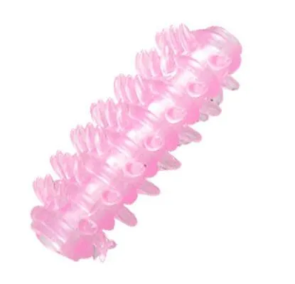 Jouets sexuels ensemble de cristal Caterpillar anneaux de retard ensembles de doigts génie elfe ensembles de pointes d'anneau durable produits de sexe pour adultes