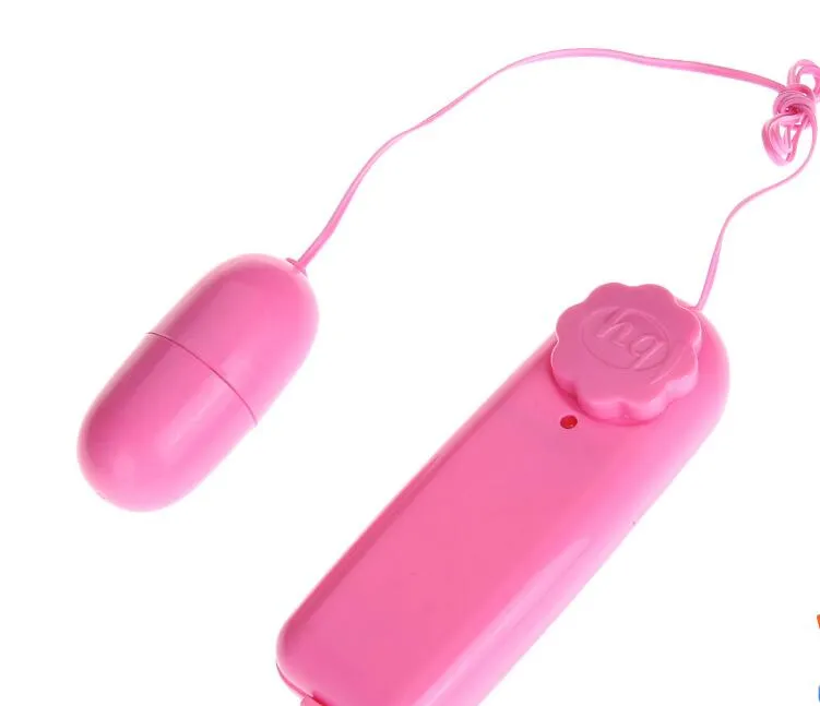 Vibrator Sexleksaker Frekvens Vibration Singelhopp Sexig Rosa Fjärrkontroll Ägg Onani Vattentät AV Överklagande