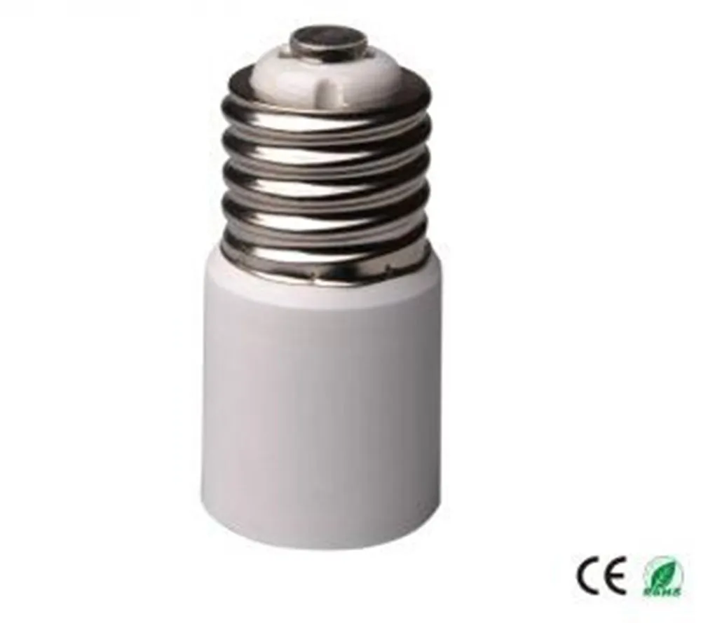 Lamphållarehållare Adapter Utöka förlängningsbas Flamskyddsmedel PBT CE CE RoHS E39 till E39- Converter